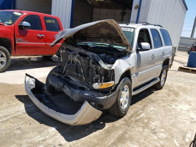 1GKEK63U64J184334 - 2004 GMC YUKON DENA GRAY photo 2