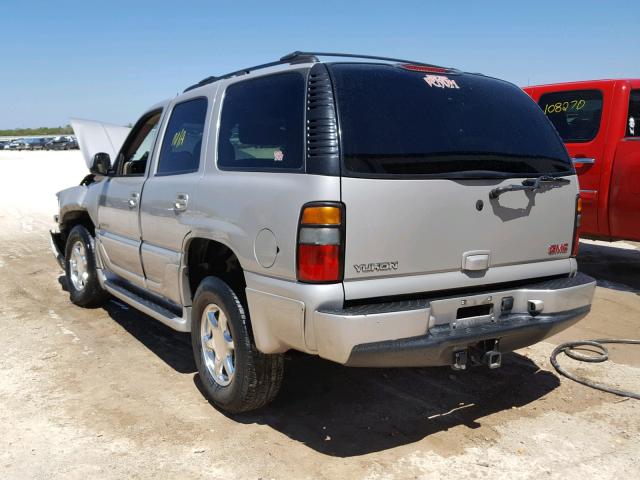 1GKEK63U64J184334 - 2004 GMC YUKON DENA GRAY photo 3