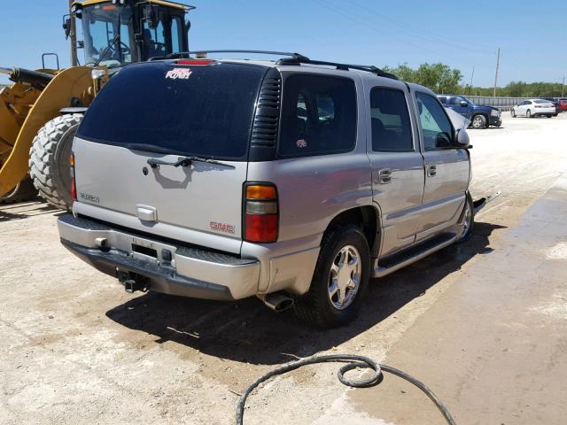 1GKEK63U64J184334 - 2004 GMC YUKON DENA GRAY photo 4