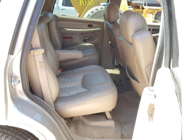 1GKEK63U64J184334 - 2004 GMC YUKON DENA GRAY photo 6