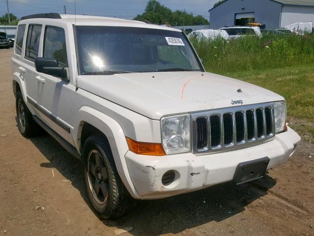 1J8HG48K78C172458 - 2008 JEEP COMMANDER WHITE photo 1