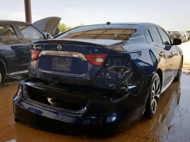 1N4AA6AP1HC372138 - 2017 NISSAN MAXIMA 3.5 BLUE photo 4