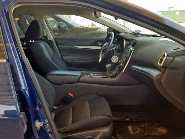 1N4AA6AP1HC372138 - 2017 NISSAN MAXIMA 3.5 BLUE photo 5