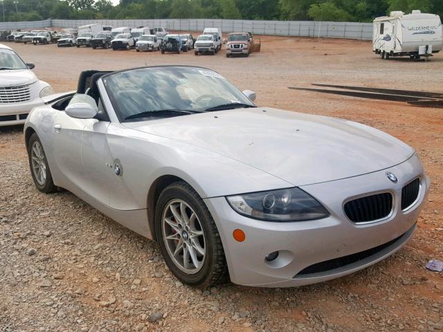 4USBT33585LS57562 - 2005 BMW Z4 2.5 SILVER photo 1