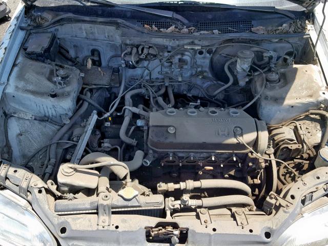 2HGEH2469PH537353 - 1993 HONDA CIVIC DX WHITE photo 7