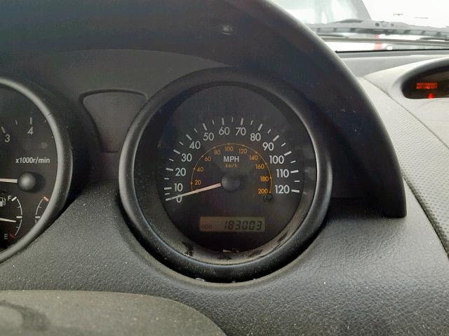 KL1TD66676B652182 - 2006 CHEVROLET AVEO BASE Қызыл фото 8