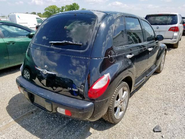 3C8FY78G33T568584 - 2003 CHRYSLER PT CRUISER BLACK photo 4