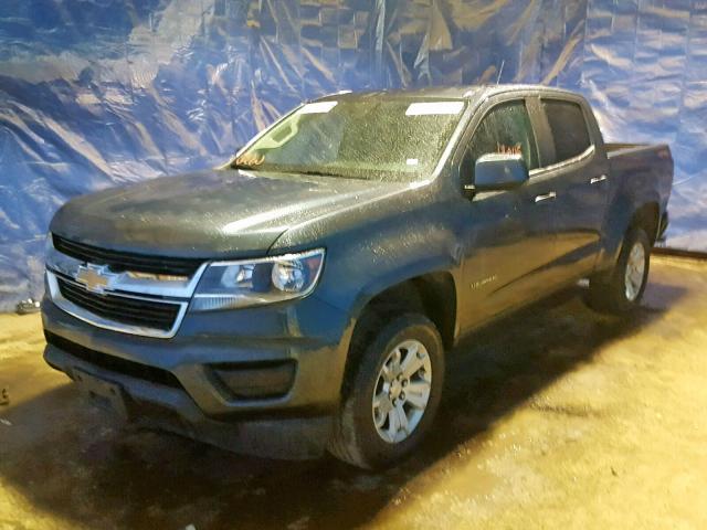 1GCGTCEN3K1113031 - 2019 CHEVROLET COLORADO L GRAY photo 2