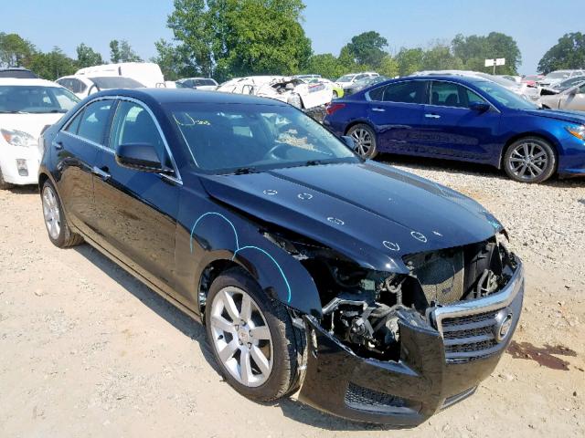 1G6AA5RA4E0164274 - 2014 CADILLAC ATS BLACK photo 1