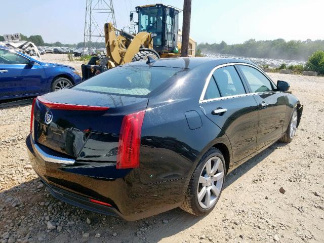 1G6AA5RA4E0164274 - 2014 CADILLAC ATS BLACK photo 4