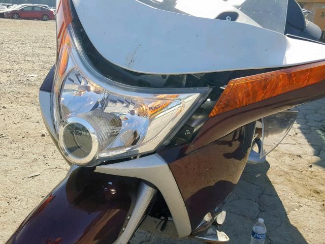 5VPSD36D783008245 - 2008 VICTORY MOTORCYCLES VISION DEL BURGUNDY photo 9