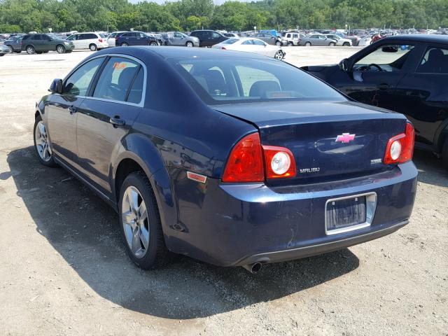 1G1ZC5E03A4106241 - 2010 CHEVROLET MALIBU 1LT 蓝色 照片 3