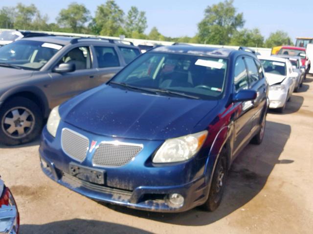 5Y2SL63835Z415949 - 2005 PONTIAC VIBE BLUE photo 2