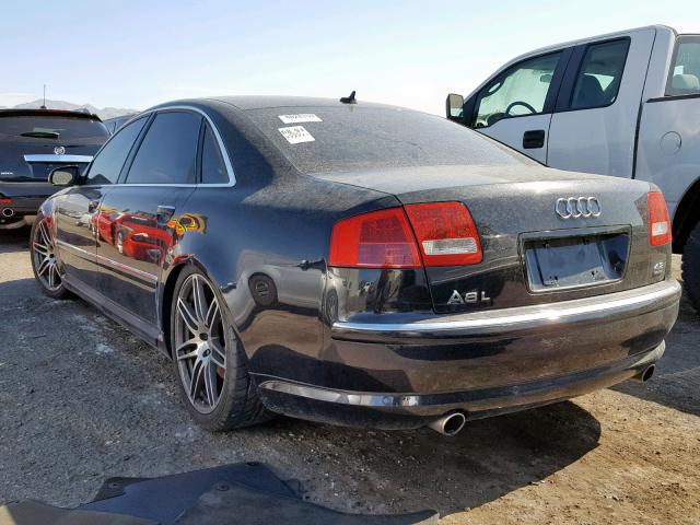 WAUMV44E57N014793 - 2007 AUDI A8 L QUATT BLACK photo 3