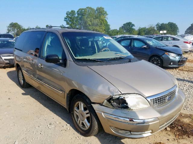 2FMZA52481BB90658 - 2001 FORD WINDSTAR S BEIGE photo 1