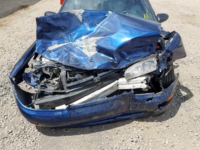 1Y1SK5263VZ454551 - 1997 GEO PRIZM BASE BLUE photo 9