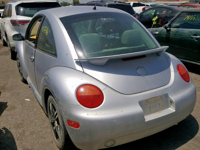 3VWBK21C74M402752 - 2004 VOLKSWAGEN NEW BEETLE ვერცხლისფერი ფოტო 3