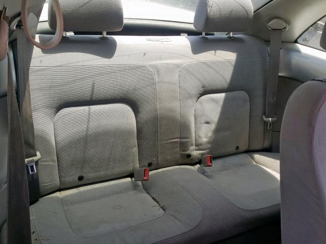 3VWBK21C74M402752 - 2004 VOLKSWAGEN NEW BEETLE ვერცხლისფერი ფოტო 6