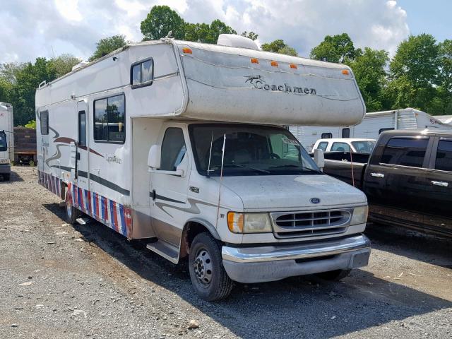 1FDXE45S92HB70469 - 2003 FORD LEPRECHAN WHITE photo 1