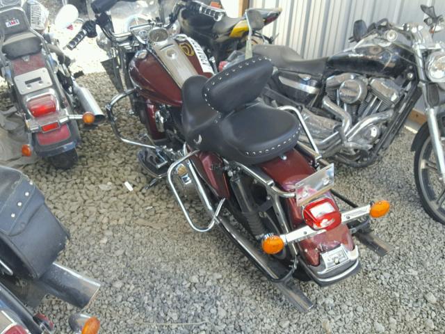 1HD1FB4198Y679201 - 2008 HARLEY-DAVIDSON FLHR BURGUNDY photo 10