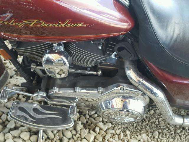 1HD1FB4198Y679201 - 2008 HARLEY-DAVIDSON FLHR BURGUNDY photo 7