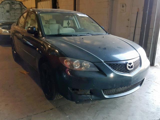 JM1BK12F841169340 - 2004 MAZDA 3 I GREEN photo 1