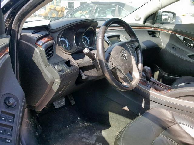 1G4GC5ER4DF296424 - 2013 BUICK LACROSSE BLACK photo 9