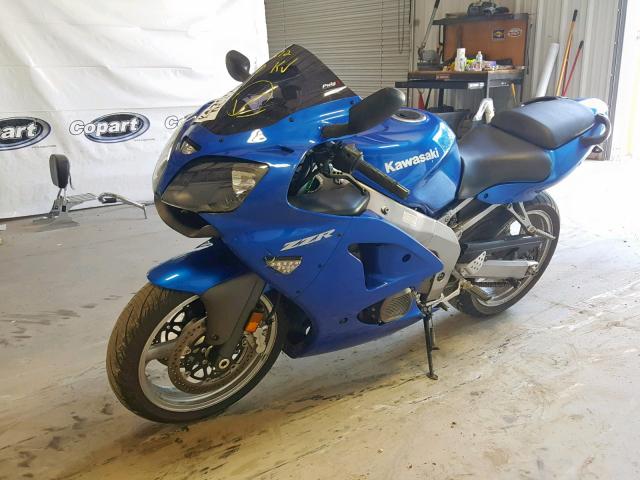 JKAZX4J178A073092 - 2008 KAWASAKI ZX600 J1 BLUE photo 9