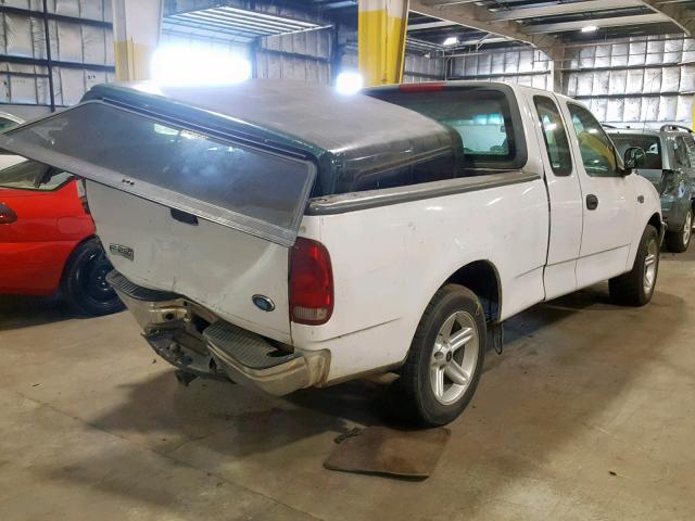 1FTZX1722WNC28951 - 1998 FORD F150 WHITE photo 4