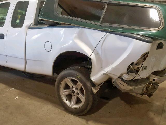 1FTZX1722WNC28951 - 1998 FORD F150 WHITE photo 9