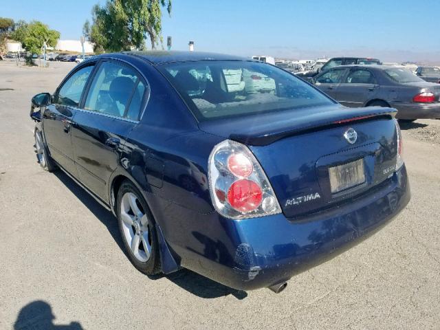 1N4BL11D95N496553 - 2005 NISSAN ALTIMA SE BLUE photo 3