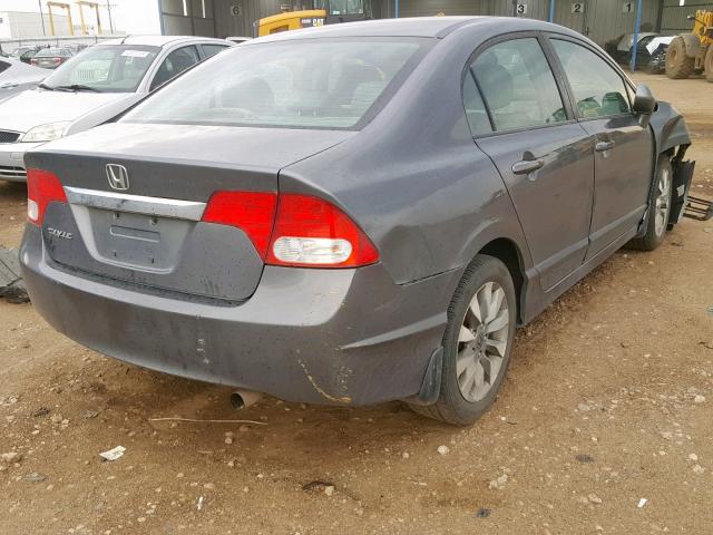 19XFA1F99BE023760 - 2011 HONDA CIVIC EXL 黑色 照片 4