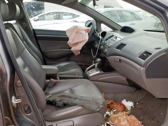 19XFA1F99BE023760 - 2011 HONDA CIVIC EXL 黑色 照片 5