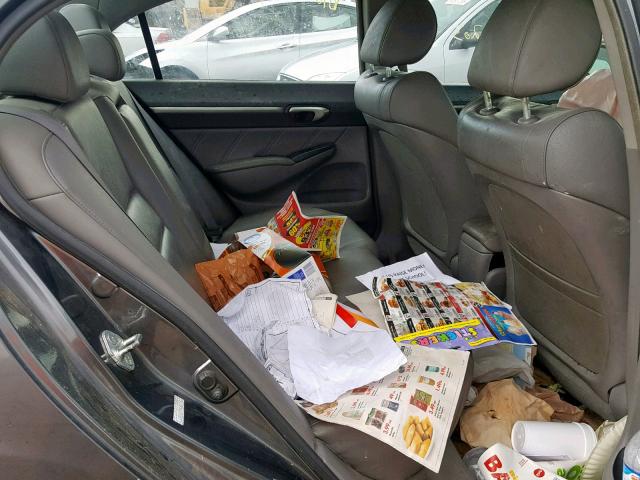 19XFA1F99BE023760 - 2011 HONDA CIVIC EXL 黑色 照片 6