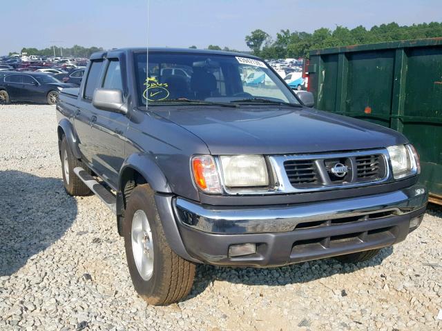 1N6ED27T0YC338060 - 2000 NISSAN FRONTIER C GRAY photo 1