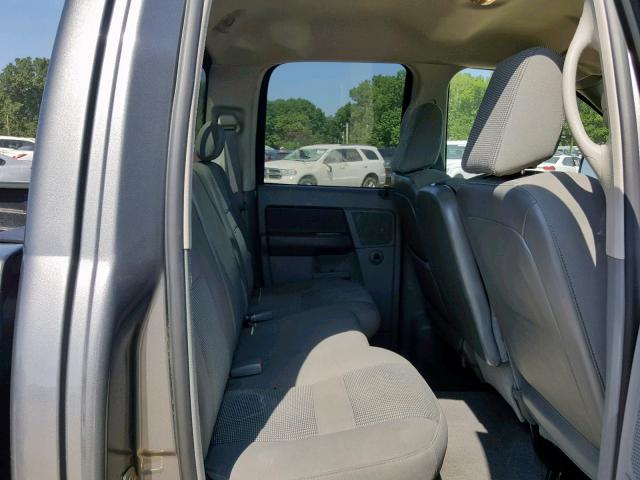 1D7HU182X6S552286 - 2006 DODGE RAM 1500 S GRAY photo 6