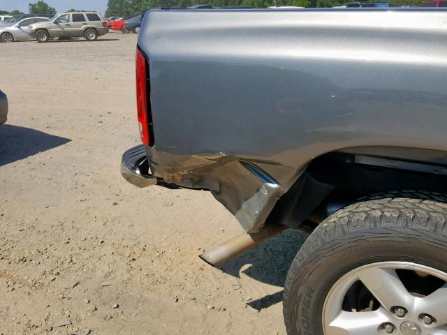 1D7HU182X6S552286 - 2006 DODGE RAM 1500 S GRAY photo 9