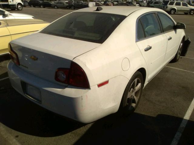 1G1ZC5E06CF269053 - 2012 CHEVROLET MALIBU 1LT 白色 照片 4
