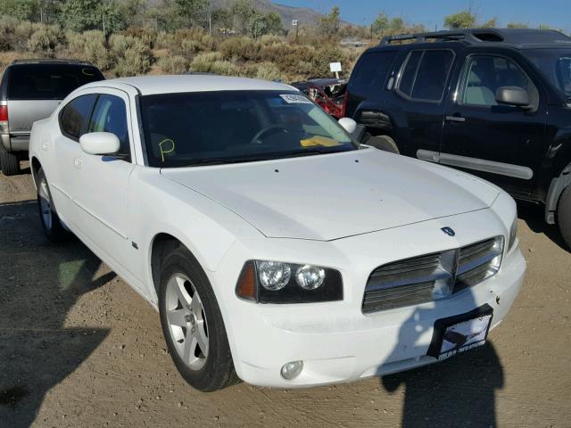 2B3CA3CVXAH302073 - 2010 DODGE CHARGER SX WHITE photo 1