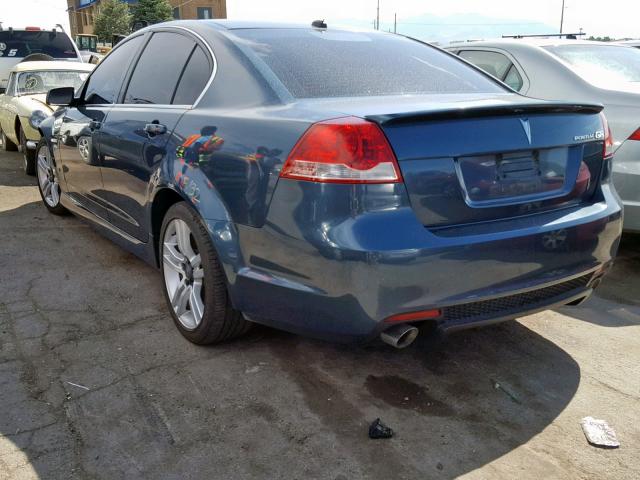 6G2ER57759L183216 - 2009 PONTIAC G8 BLUE photo 3