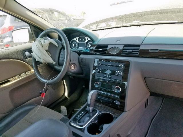 1MEHM42W48G604992 - 2008 MERCURY SABLE PREM GRAY photo 9