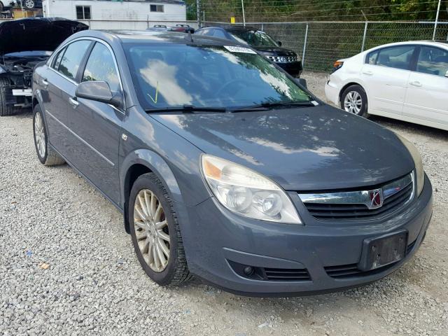 1G8ZV57738F156528 - 2008 SATURN AURA XR GRAY photo 1