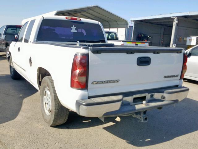 1GCEC19V24Z101477 - 2004 CHEVROLET SILVERADO WHITE photo 3