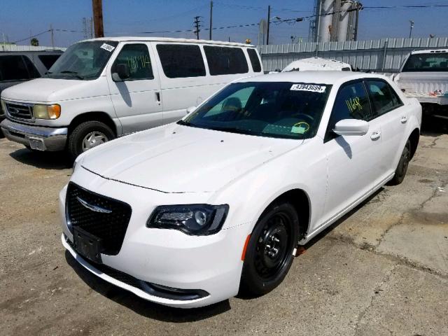 2C3CCABG3KH515131 - 2019 CHRYSLER 300 S WHITE photo 2