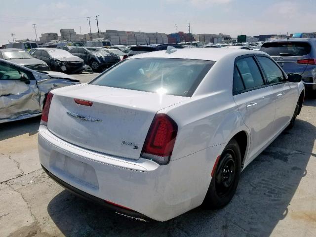 2C3CCABG3KH515131 - 2019 CHRYSLER 300 S WHITE photo 4