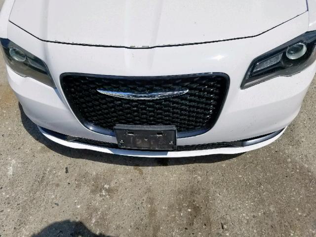 2C3CCABG3KH515131 - 2019 CHRYSLER 300 S WHITE photo 9