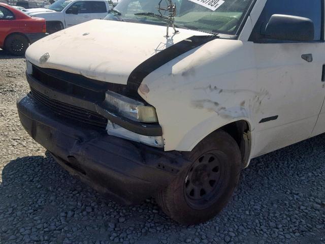 1GBDM19W3SB125766 - 1995 CHEVROLET ASTRO WHITE photo 10