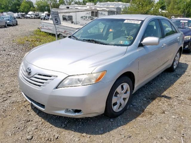 JTNBE46K773053308 - 2007 TOYOTA CAMRY NEW SILVER photo 2