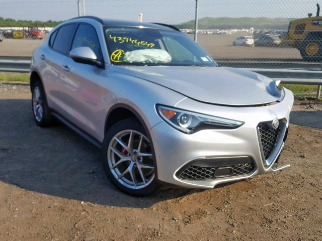 ZASFAKPN7J7B94501 - 2018 ALFA ROMEO STELVIO SP SILVER photo 1