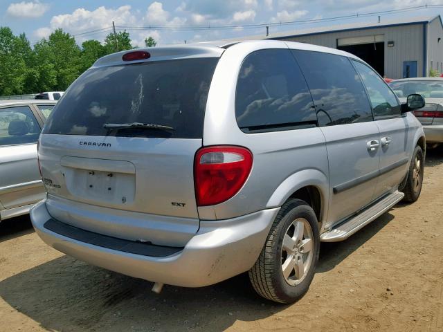 1D4GP45R16B536836 - 2006 DODGE CARAVAN SX SILVER photo 4